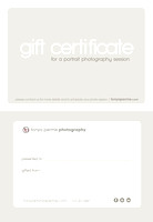 Digital Gift Certificates for Download